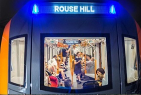 悉尼無(wú)人駕駛列車車窗